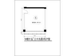 俊屹中心1期59.21平户型