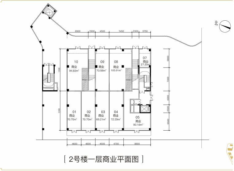 2号楼1层