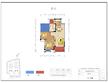 剑桥小镇3期3室2厅1卫90.00平户型