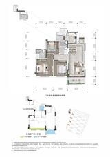 锦绣和鸣小区1期 3室2厅2卫 94.00平米