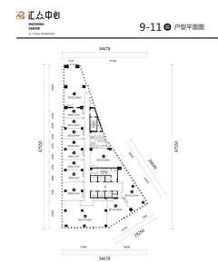 汇众中心1369.80平户型