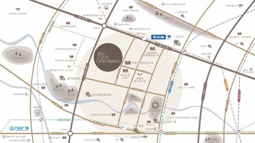 金雁锦绣金沙家园1期区位图