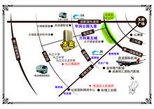 中川商贸城1期区位图