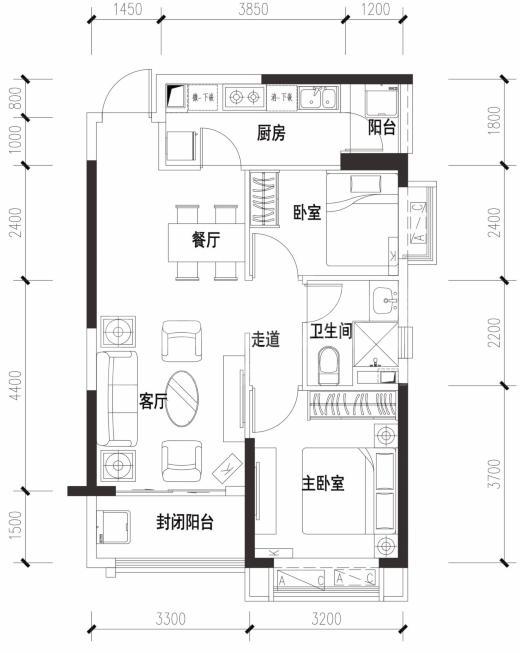 81.4户型
