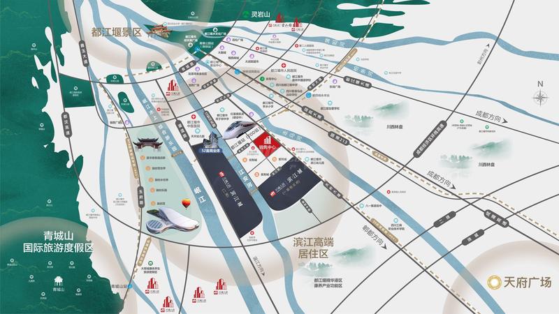 区位图