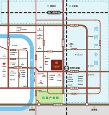 金悦湾1期区位图