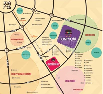 天悦国际区位图