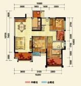 中铁二局玛塞城 3室2厅2卫 109.90平米