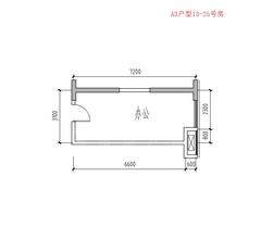 融侨悦蓉城1期30.49平户型