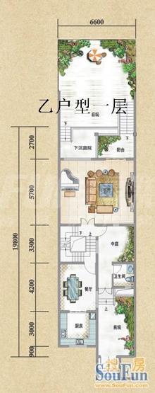 成都合院之院邸5室3厅5卫330.00平户型