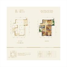 华惠嘉悦汇3室2厅1卫101.37平户型