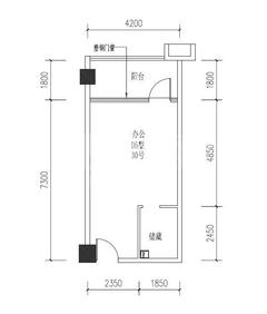 飞大壹号广场47.00平户型