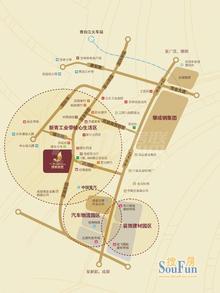 四季豪庭区位图