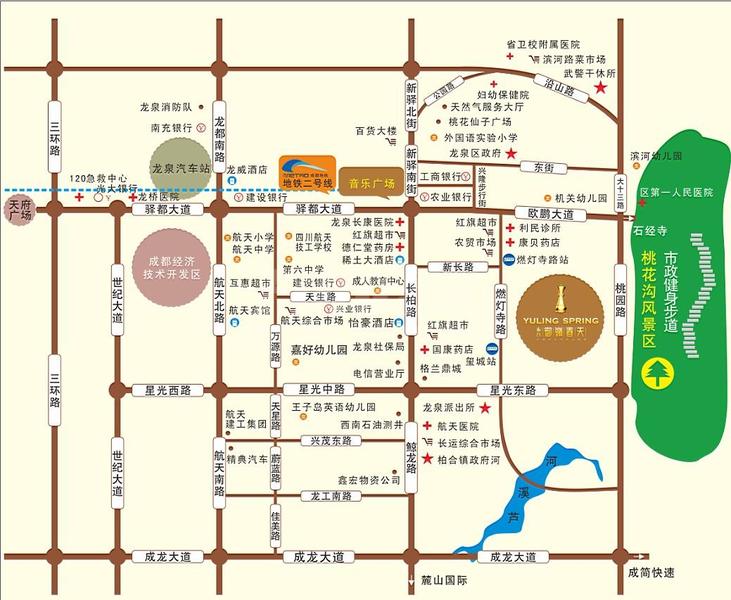 区位图