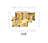 香居山水 2室2厅 68.55平米
