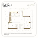 天府汇中心2期 3室2厅2卫 129.00平米