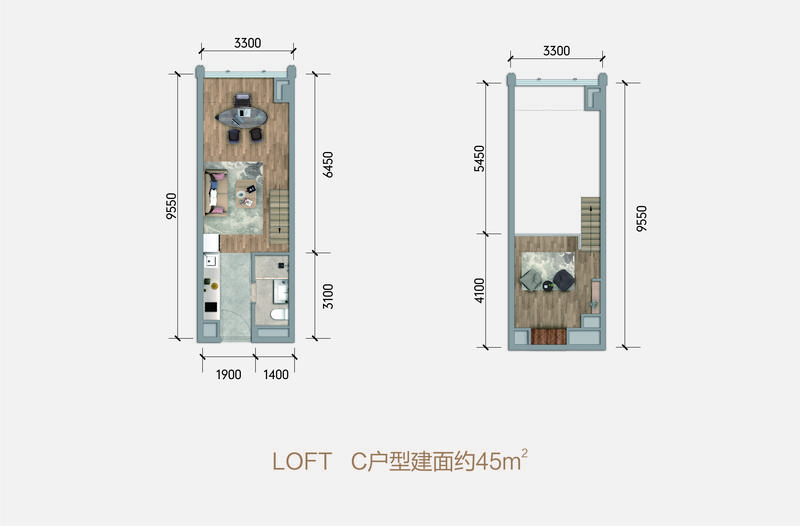 loft C户型