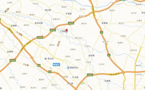 鹊桥商业广场1期区位图