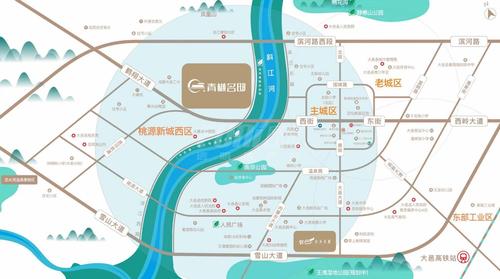 青樾名邸1期区位图
