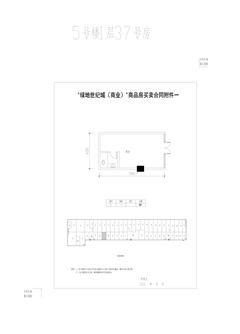 绿地世纪城35.76平户型