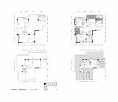 檀香山公园里4室2厅3卫165.65平户型