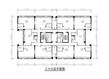 沁园世纪广场2期60.00平户型