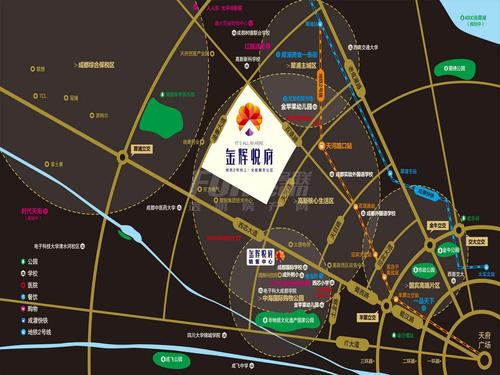 金辉悦府区位图