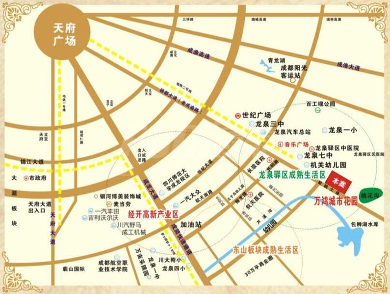 区位图