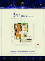 类住宅B1户型