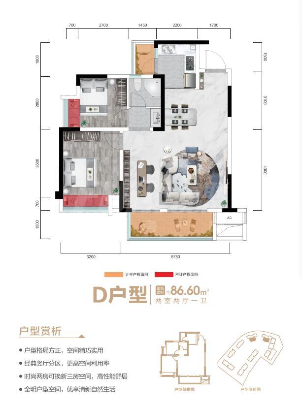 D户型