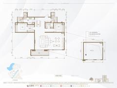 保利和光屿湖小区3期4室2厅3卫153.00平户型