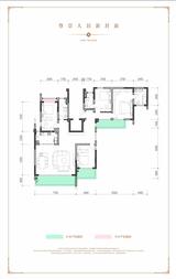 藏建元幸福里1期 4室2厅3卫 196.95平米