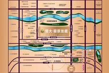 成都恒大翡翠龙庭1期区位图