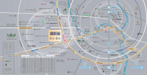 凤起兰庭1期区位图