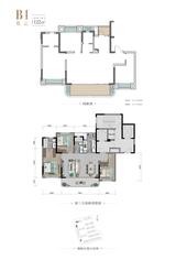 春和天骄花园1期 3室2厅2卫 122.00平米