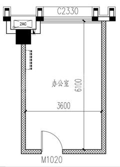 五八西部中心1期36.97平户型