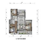 旭辉广场1期 3室2厅2卫 123.00平米