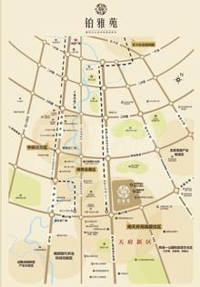 成都雅居乐花园5期区位图