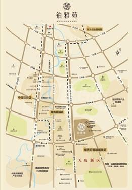 成都雅居乐花园5期区位图