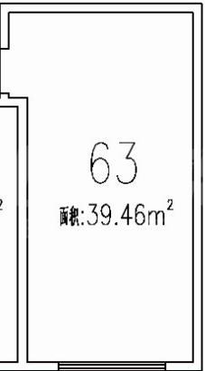 新合作邻里之家1期39.46平户型
