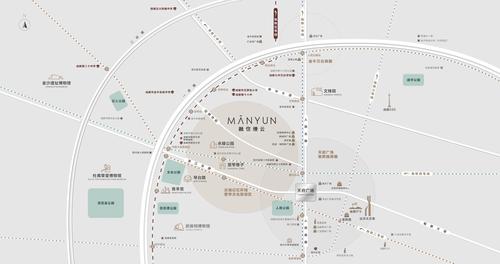 融信缦云名邸1期区位图