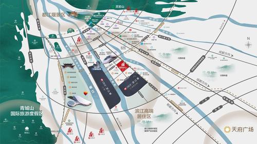 柏云府·岷云阁1期区位图