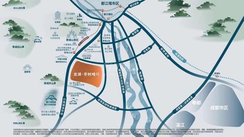 龙湖芳树晴川小区1期区位图