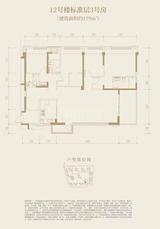 中港上和御府 4室2厅3卫 179.35平米