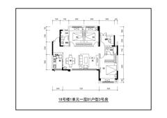鑫耀美泉悦府2期4室2厅2卫114.31平户型