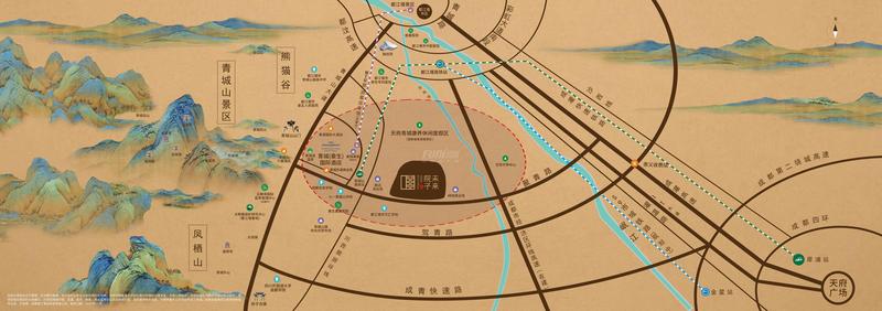 区位图