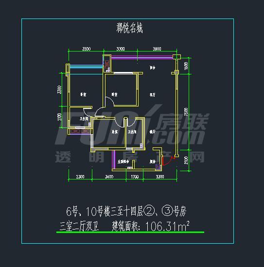 6、10号楼十五层5号房