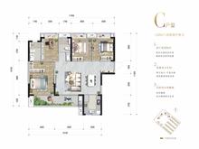 珑园4室2厅2卫129.00平户型