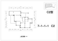 堤亚纳河谷4室2厅2卫146.72平户型