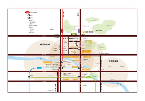 维多利亚富御区位图